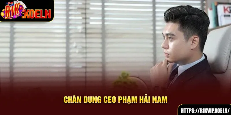 Chân dung CEO Phạm Hải Nam Chân dung CEO Phạm Hải Nam